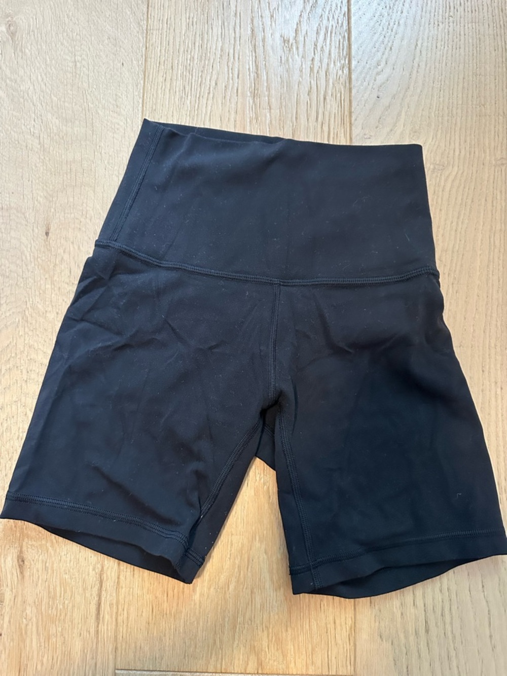 Lululemon High-Waist Black Women’s Biker Shorts